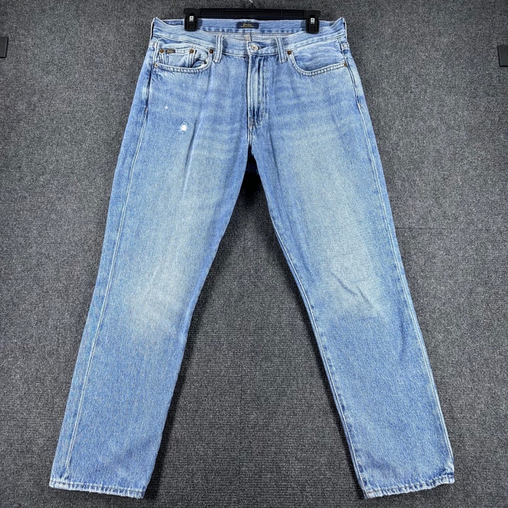 Polo Ralph Lauren Jeans Womens 29 Blue Avery Boyfriend Straight Leg Denim